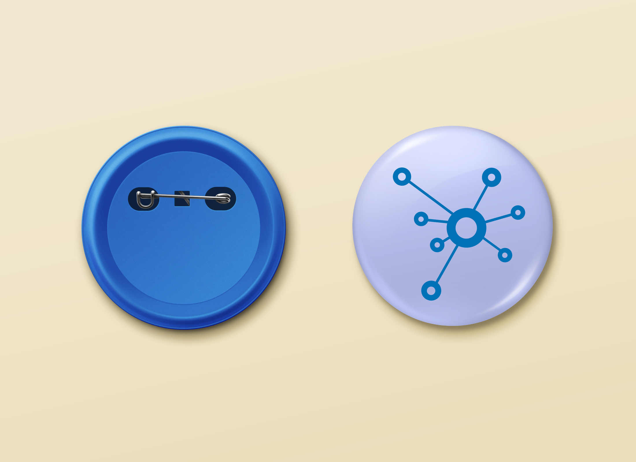 [Identidade Visual LabTel] Button brinde com aplicação da identidade
